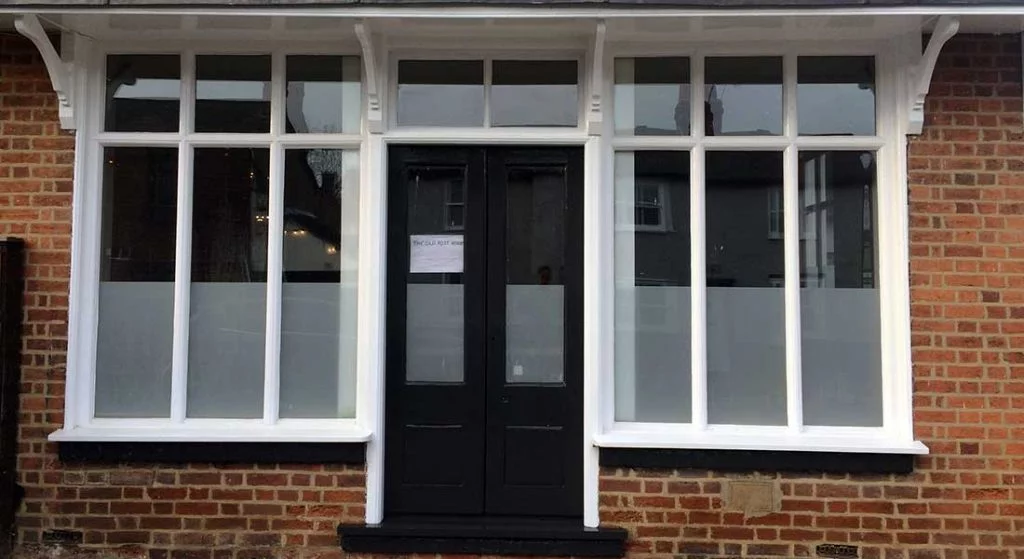 Heritage Shop front with door | Sash Window Specialist East