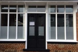 Heritage Shop front with door | Sash Window Specialist East