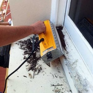 commercial window & door restoration | remove lead based paint