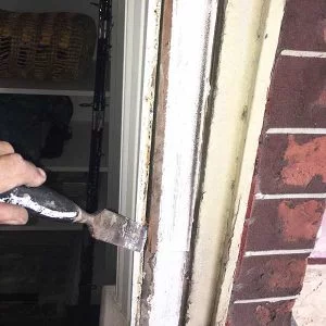 DIY sash window repair - remove pocket