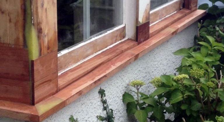 Replacement Timber Window Sill | Sash Window Specialist Midlands UK