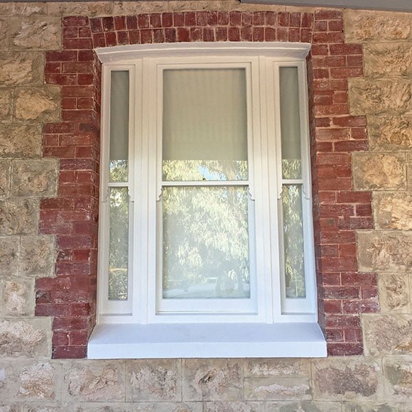 Reinstated to traditional timber sash window